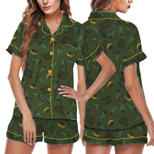 Women’s Lord Of The Rings Movie Satin Pajamas Set