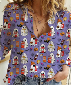 Cute Ghost Halloween Shirt, Matching Halloween Taco Bell Shirt
