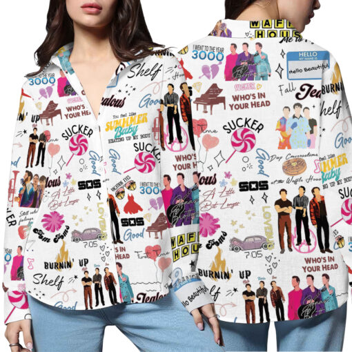 Jonas Brothers Tour Shirt, Retro Jonas Brothers Tour Shirt - Image 4
