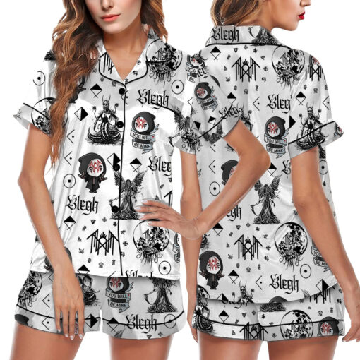 Sleep Token Music Merchandise Satin Pajamas Set
