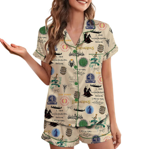 The Lord Of The Rings Satin Pajamas Set - Image 4