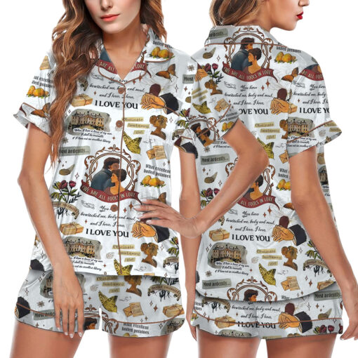 Sam And Olivia Satin Pajamas Set For Women