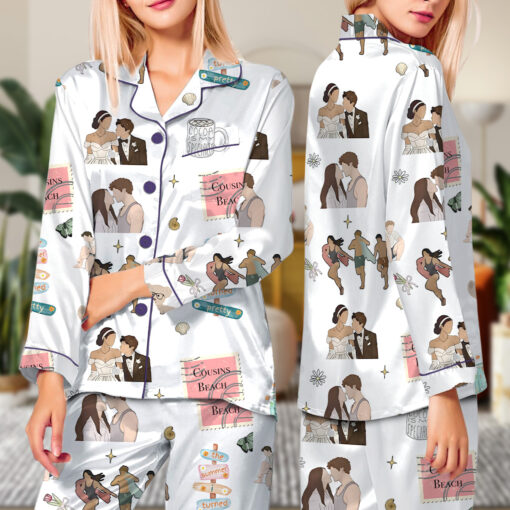 The Summer I Turned Pretty Satin Pajamas Set - Image 5