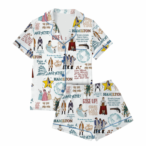 Hamilton American Musical Satin Pajamas Set - Image 3
