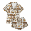 Stars Hollow Gilmore Shouls Satin Pajamas Set