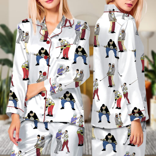 Happy Gilmore Satin Pajamas Set - Image 7