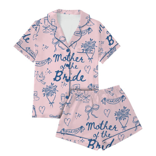 Women’s Mother Of The Bride Satin Pajamas Set - Image 9