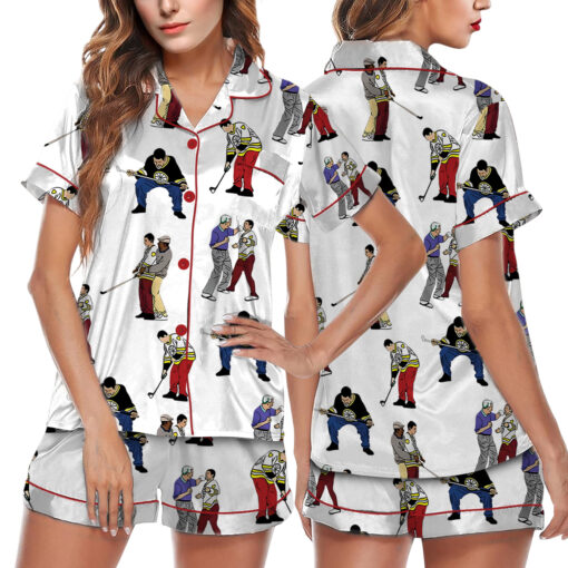 Happy Gilmore Satin Pajamas Set