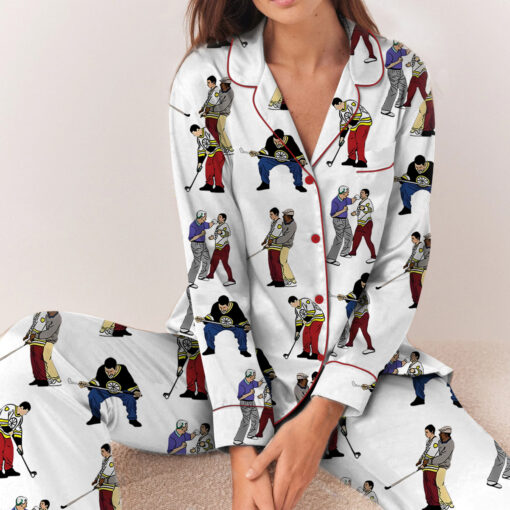 Happy Gilmore Satin Pajamas Set - Image 5