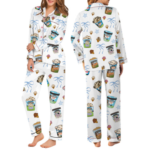 Ben And Jerry's Satin Pajama Set - Image 6