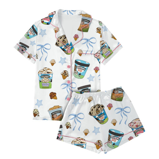 Ben And Jerry's Satin Pajama Set - Image 3