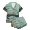 Women’s Lord Of The Rings Fantasy Fellowship Satin Pajamas Set