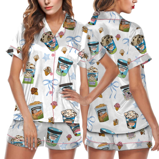 Ben And Jerry's Satin Pajama Set