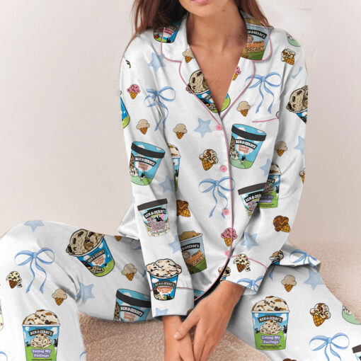 Ben And Jerry's Satin Pajama Set - Image 5