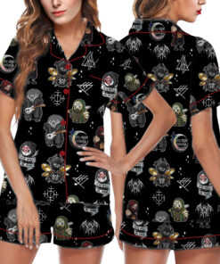Sleep Token Music Merchandise Satin Pajamas Set