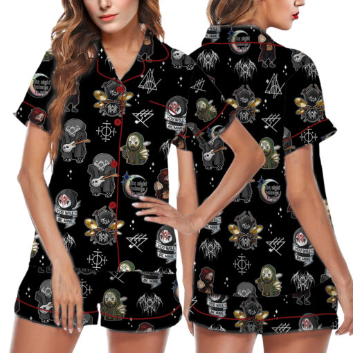 Sleep Token Music Merchandise Satin Pajamas Set