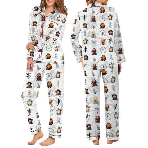 The Lord Of The Ring Satin Pajamas Set - Image 7