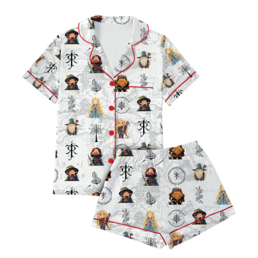 The Lord Of The Ring Satin Pajamas Set - Image 3