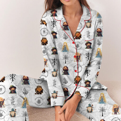 The Lord Of The Ring Satin Pajamas Set - Image 6