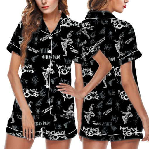My Chemical Romance Satin Pajamas Set