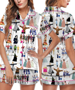 Broadway Musical Character Satin Pajamas Set