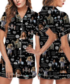 Beyonce Sleepwear Satin Pajamas Set