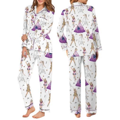 Taylor Swift Eras Tour Satin Pajamas Set - Image 7