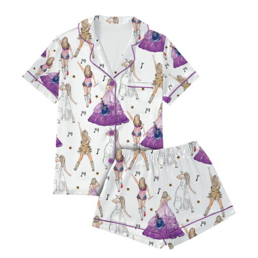 Taylor Swift Eras Tour Satin Pajamas Set - Image 5
