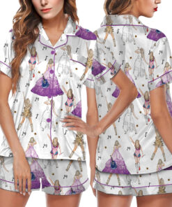 Taylor Swift Eras Tour Satin Pajamas Set