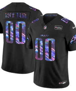 Philadelphia Eagles 2024 Crucial Catch Vapor Limited Custom Jersey V2 - All Stitched