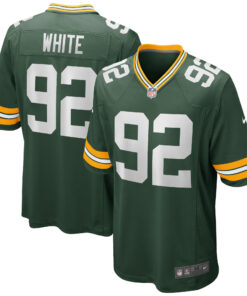 Reggie White Green Bay Packers Green Jersey - All Stitched