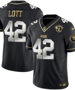 Ronnie Lott San Francisco 49ers Throwback Vapor Limited Jersey – 75th Anniversary Patch