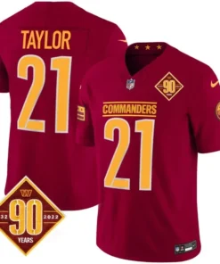 Sean Taylor Washington Commanders Burgundy Jersey - All Stitched