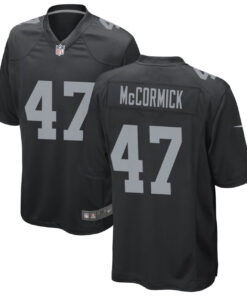 Sincere McCormick Las Vegas Raiders Black Jersey - All Stitched