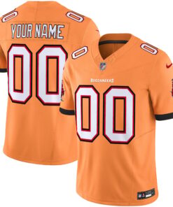 Tampa Bay Buccaneers Throwback Vapor Limited Custom Jersey V3 - All Stitched