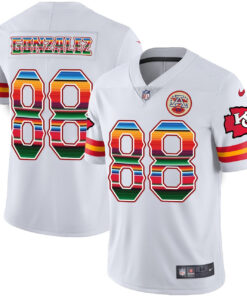 Tony Gonzalez Kansas City Chiefs Mexico Jersey - All Stitched