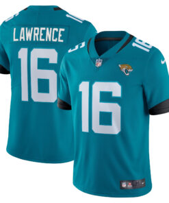 Trevor Lawrence Jacksonville Jaguars Blue Jersey - All Stitched