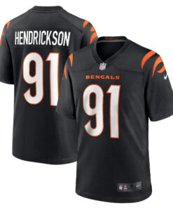 Trey Hendrickson Cincinnati Bengals Black Jersey - All Stitched