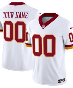 Washington Commanders Throwback Vapor Limited Custom Jersey - All Stitched