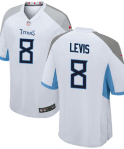 Will Levis Tennessee Titans 2023 NFL Draft White Jersey - All Stitched