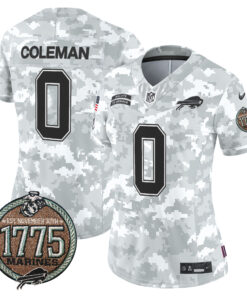 Women's Buffalo Bills 2024 Salute to Service Establishment Year Patch Vapor Limited Jersey - All Stitched