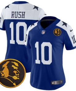 Women's Dallas Cowboys Texas & John Madden Patch Vapor Limited Jersey V2 - All Stitched