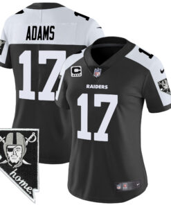 Women's Las Vegas Raiders Nevada Home Patch Vapor Jersey - All Stitched
