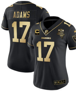 Women's Las Vegas Raiders Vapor Gold Jersey - All Stitched