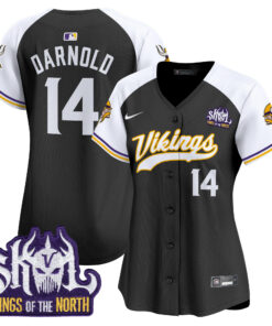 Women's Minnesota Vikings Kings Of The North Patch Vapor Premier Limited Jersey - All Stitched