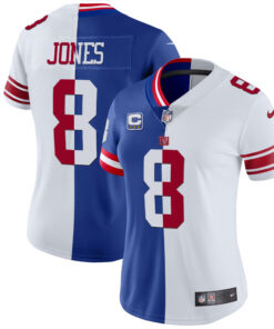 Women's New York Giants Split Vapor Jersey - All Stitched