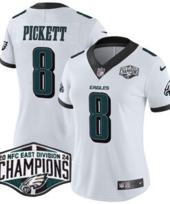 Women's Philadelphia Eagles 2024 NFC East Division Champions Vapor Limited Jersey - All Stitched