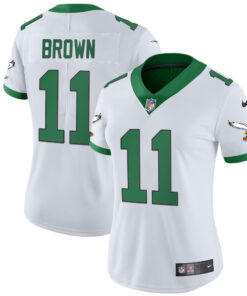 Women's Philadelphia Eagles Kelly Green Gold Jersey - All Stitched