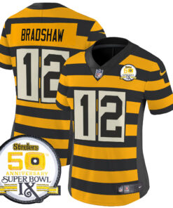 Women's Pittsburgh Steelers Throwback 2024 Vapor Limited Jersey - All Stitched