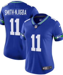 Women's Seattle Seahawks Throwback & Gold Jersey - All Stitched